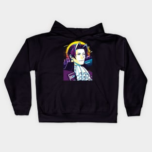 Ace Attorney - Miles Edgeworth Kids Hoodie